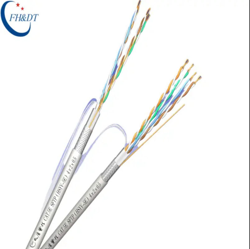 4 Pairs Outdoor Shielded Cat5e Ethernet Cable Cat5E SF-UTP Lan Ethernet Cable