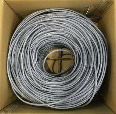 155M Bandwidth 24 AWG Cat5e Ethernet Cable Cat.5E F-UTP Copper Cable Ethernet