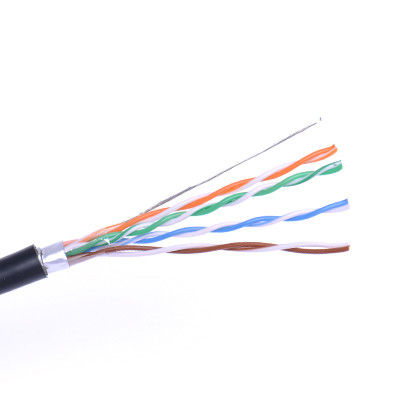 Good price LLDPE Jacket Cat5E F UTP PE Shielded Lan Cable VDE 0295 IEC 60288 Class 1 online